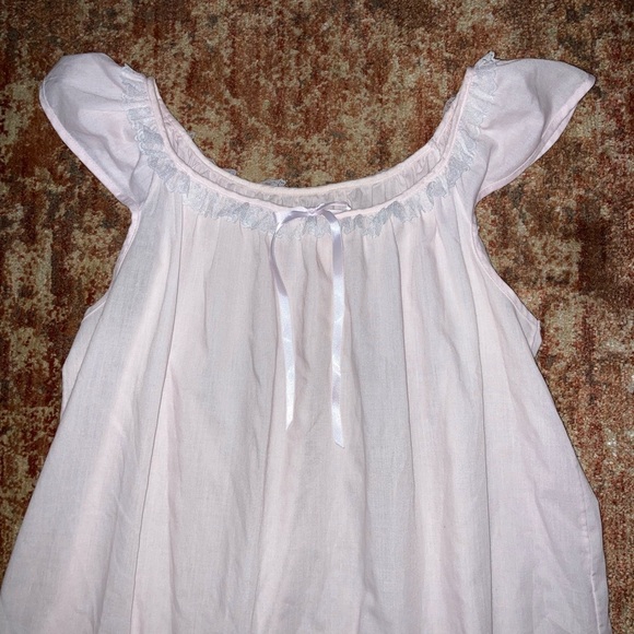 Baby Pink Cotton Chemise - Picture 4 of 4